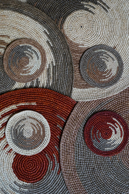 Vision raffia placemat