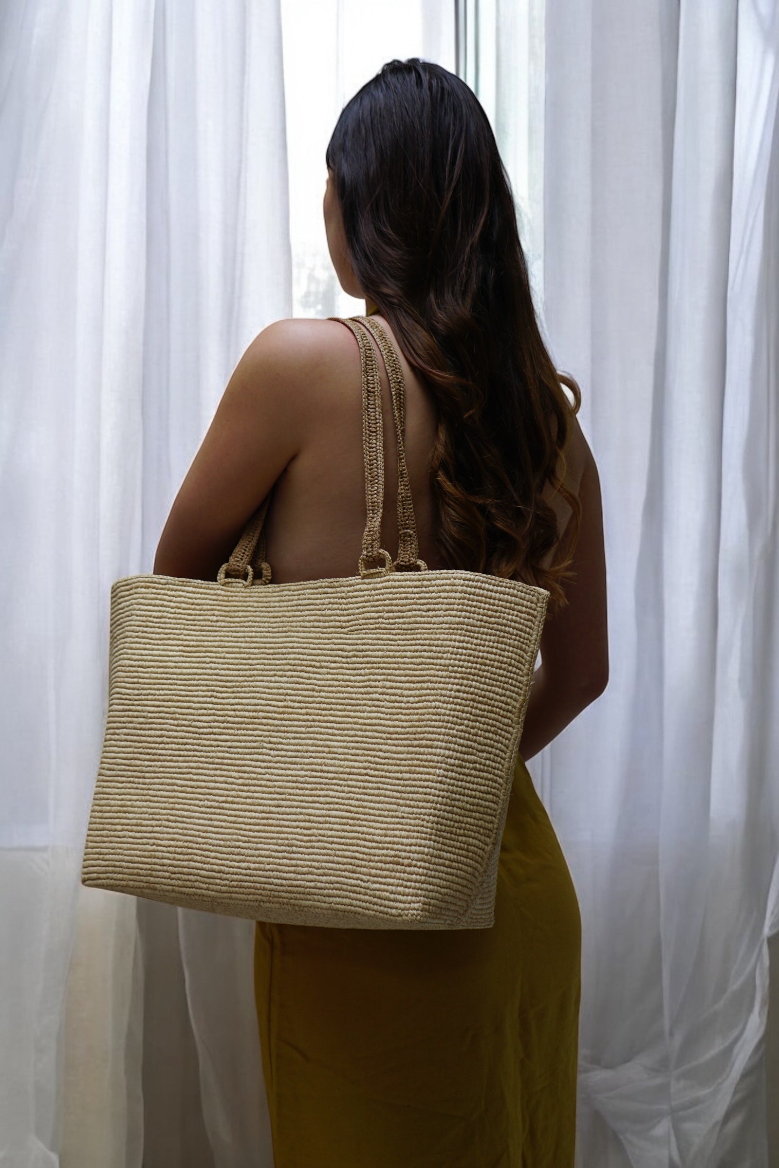 Grand Antsira sac en raphia