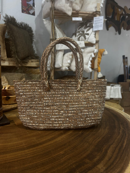 Romero raffia handbag