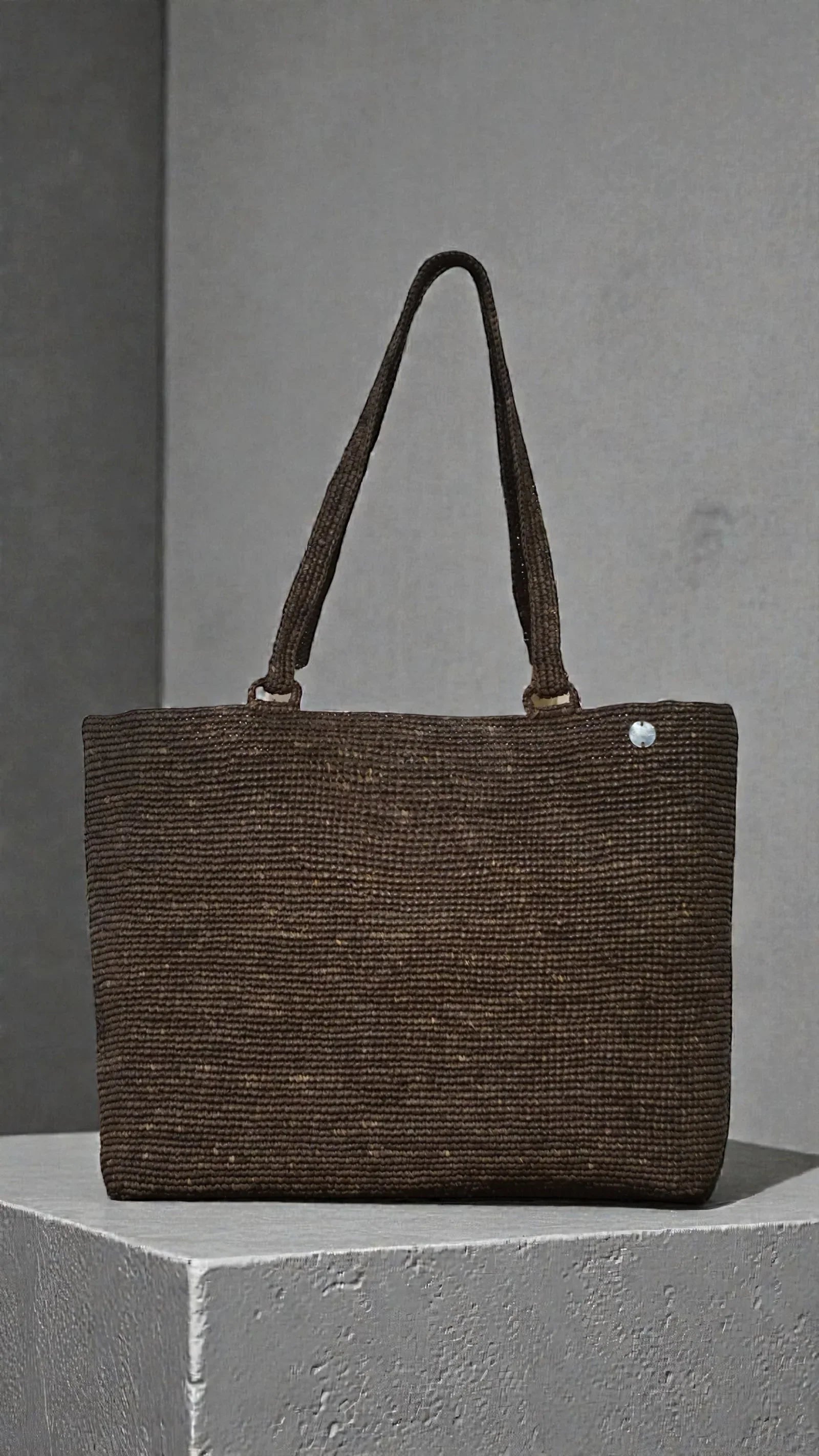 Large Antsira raffia bag