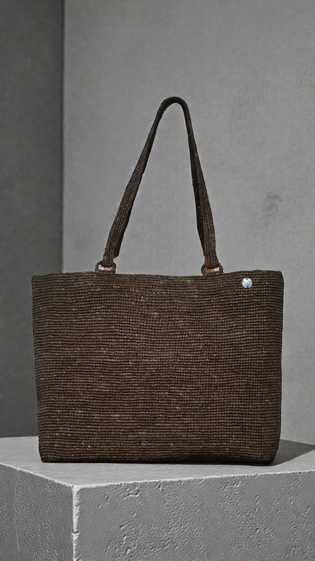 Large Antsira raffia bag
