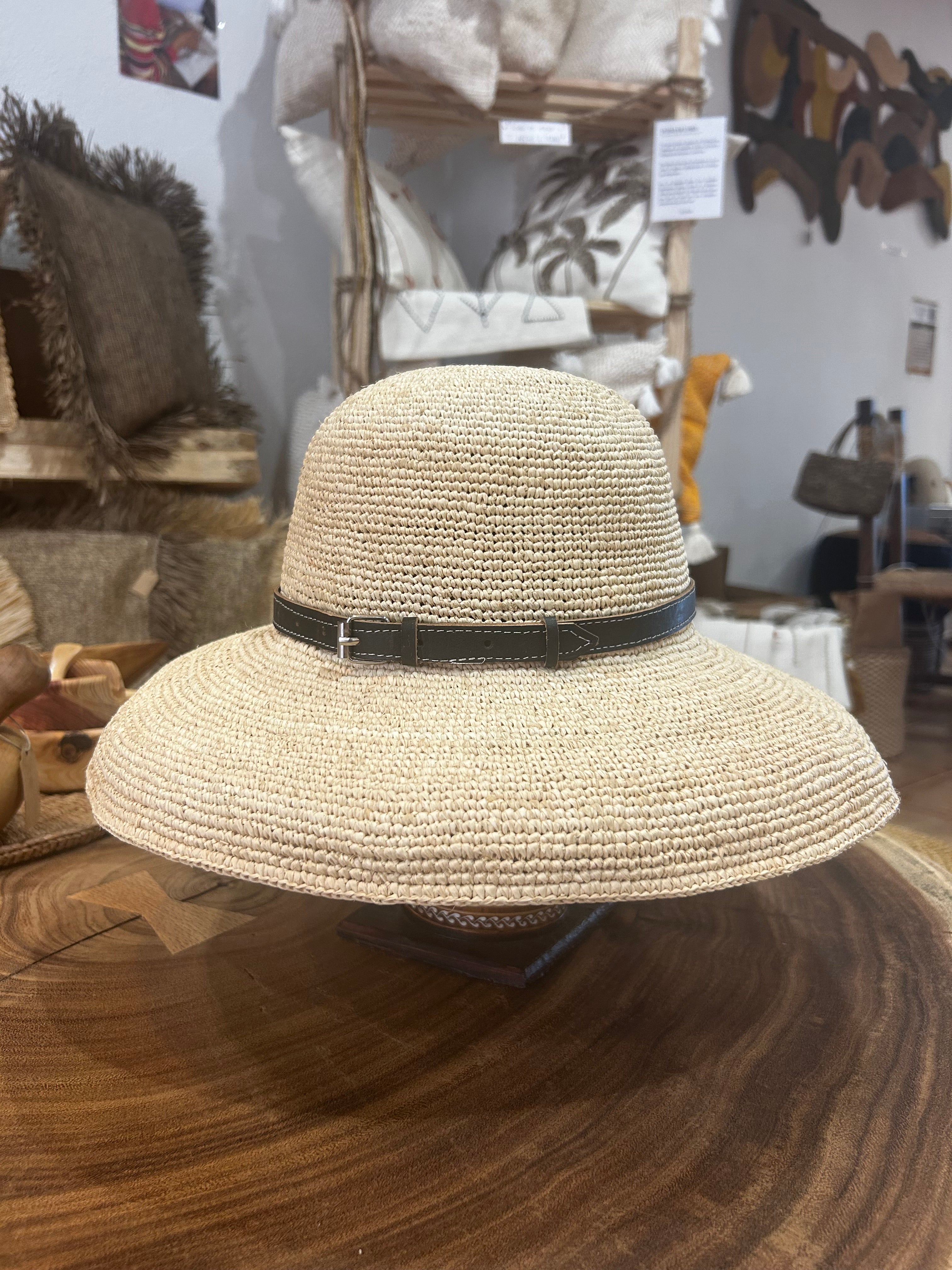 帽子 alexiastam Raffia Straw Casablanca Hat ALEXIA STAM（アリシアスタン）の「Raffia Straw Casablanca Hat