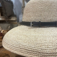 Topi chapeau en raphia