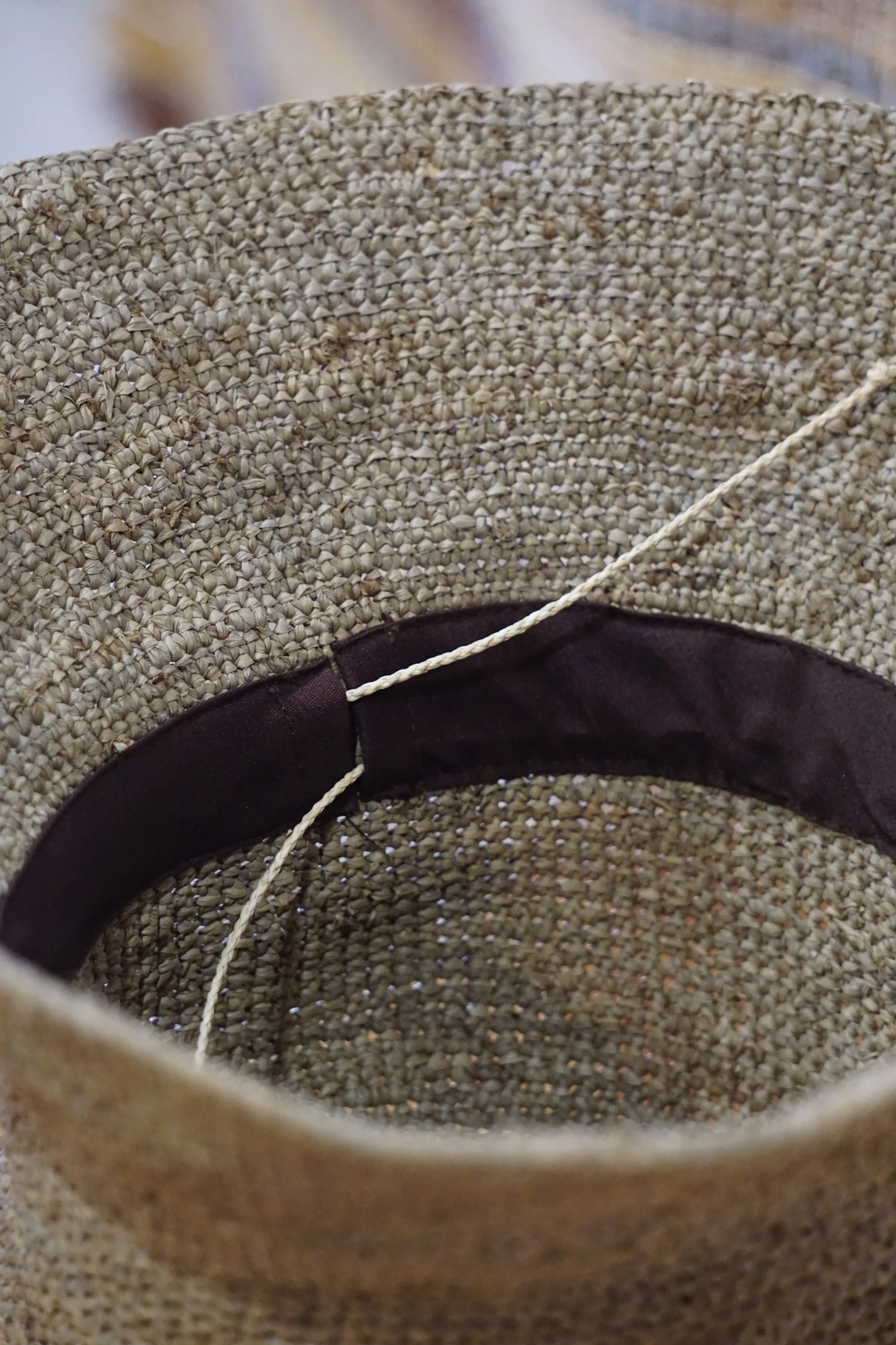 Onda chapeau pliable en raphia