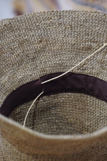 Onda chapeau pliable en raphia