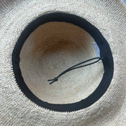 Topi chapeau en raphia
