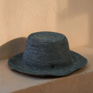 Isaro canotier en raphia