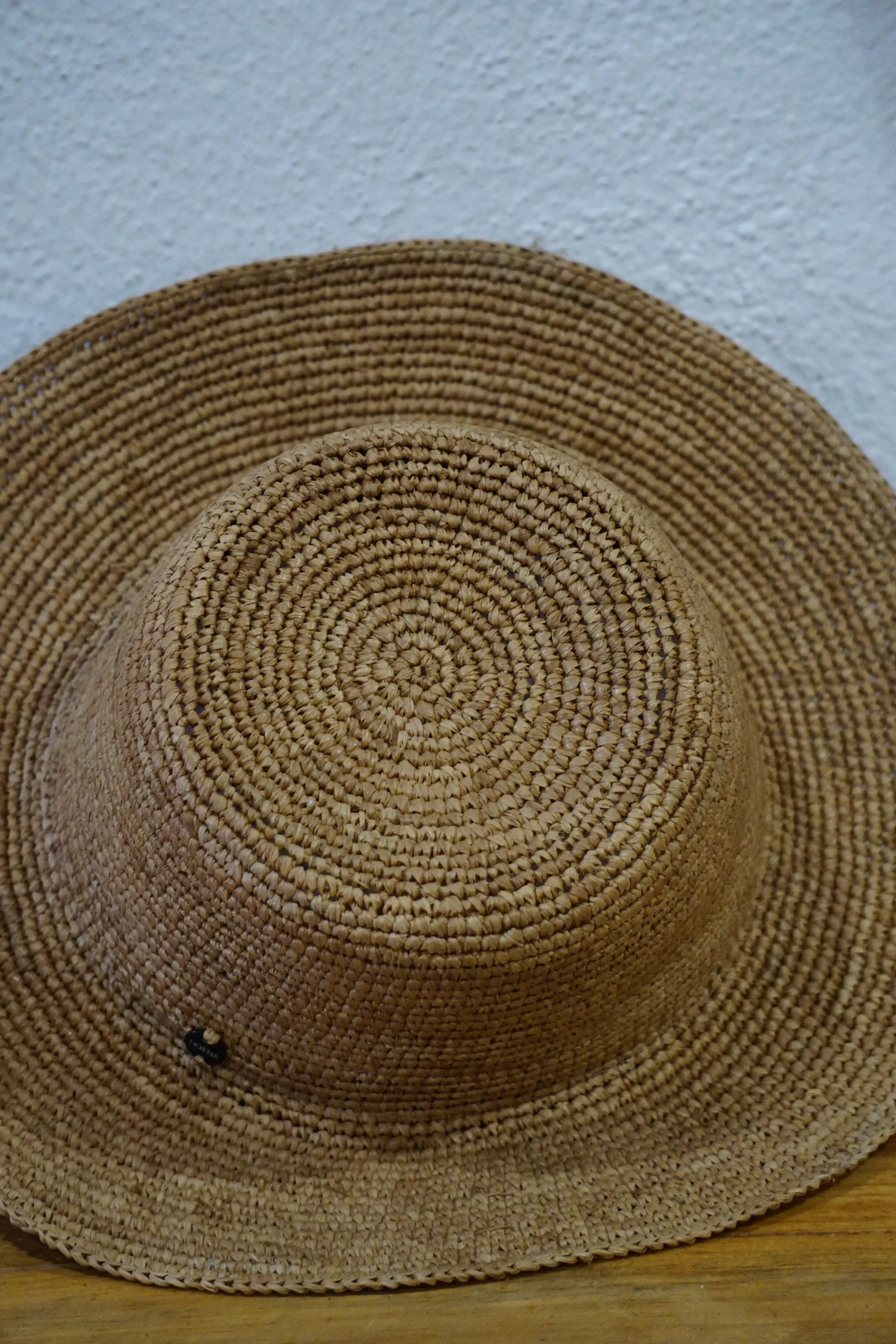 Isaro canotier en raphia