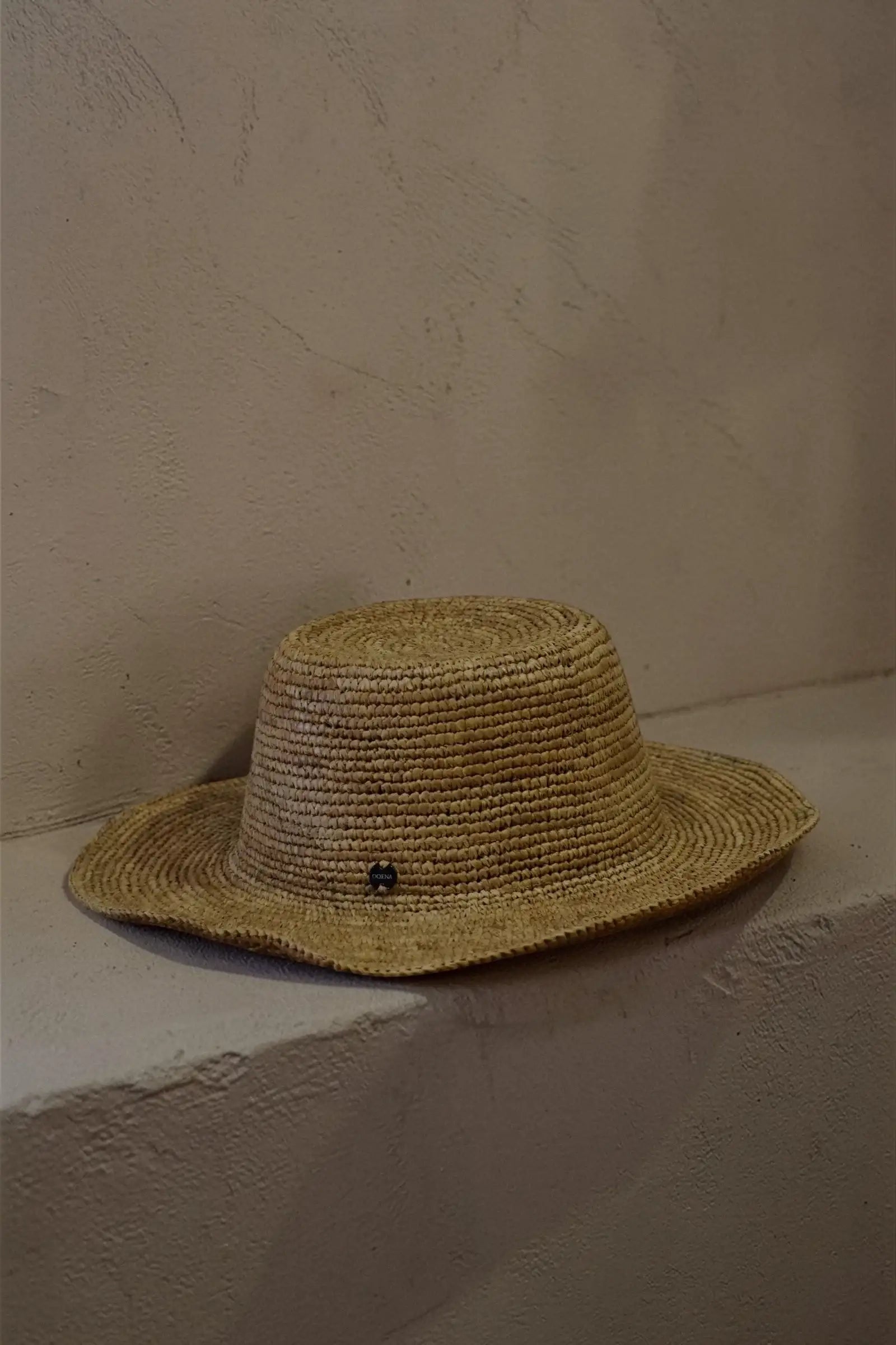 Isaro canotier en raphia