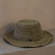 Isaro canotier en raphia
