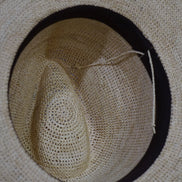 Isika chapeau en raphia