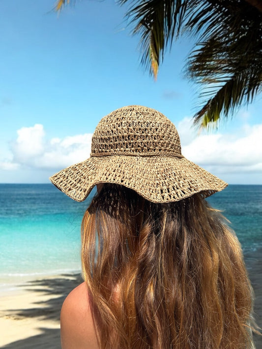 Classy raffia hat