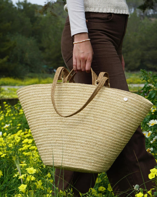 Large Onja raffia bag