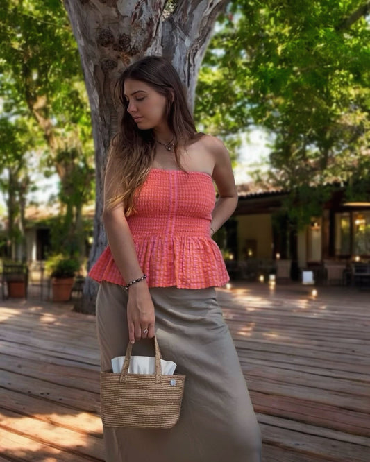 Small Antsira raffia bag