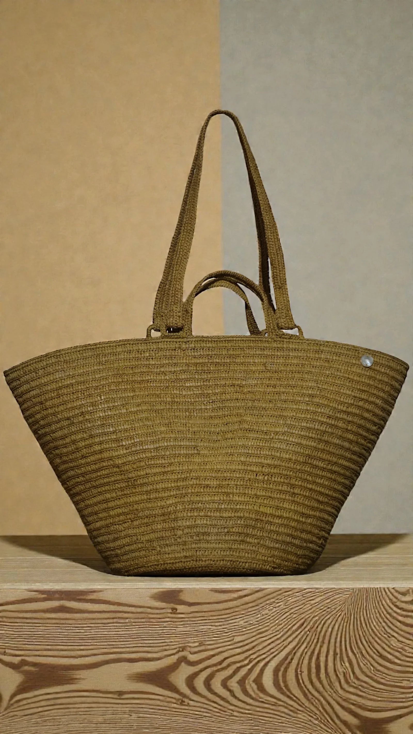 Large Onja raffia bag