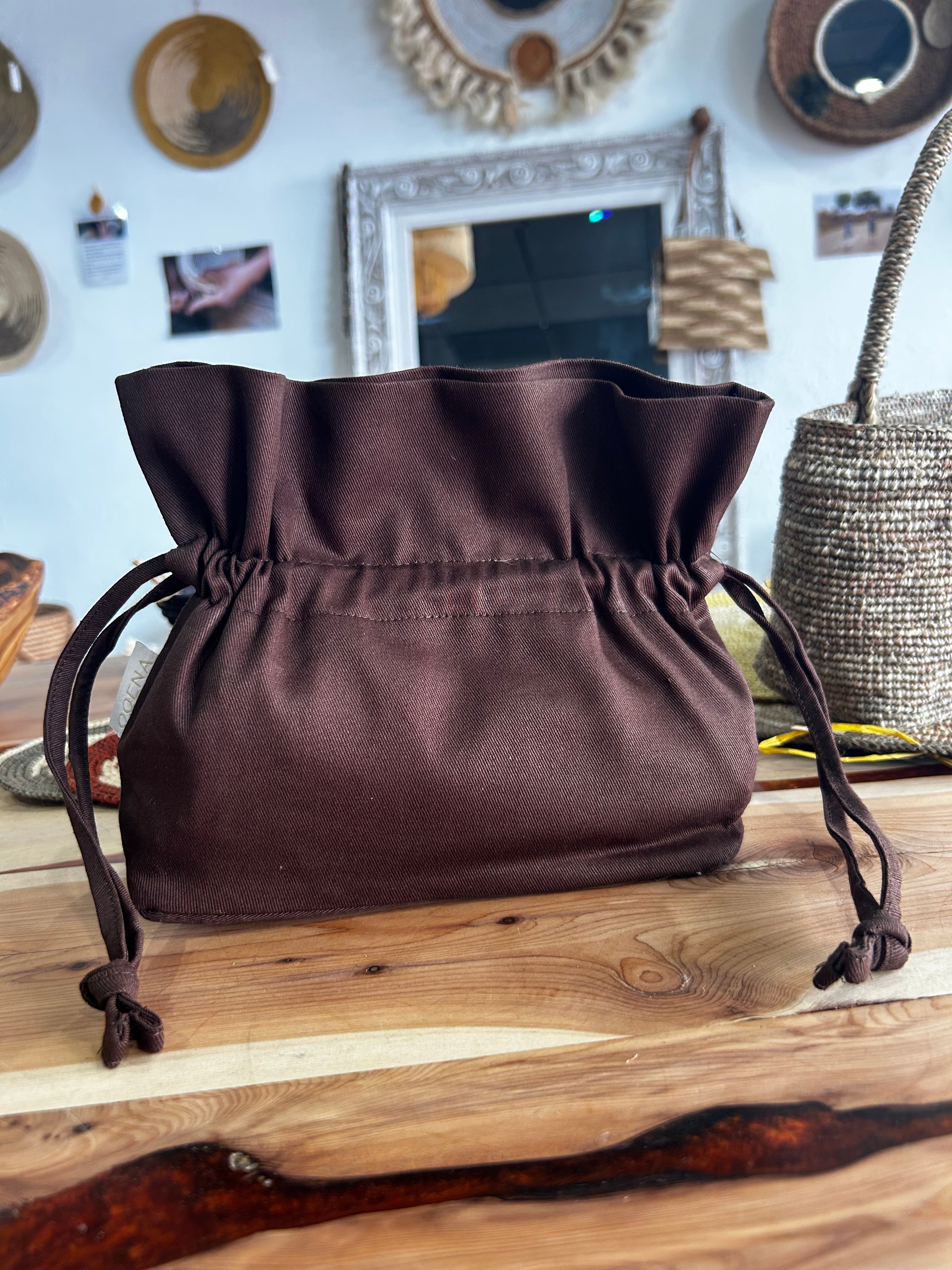 Romero raffia handbag