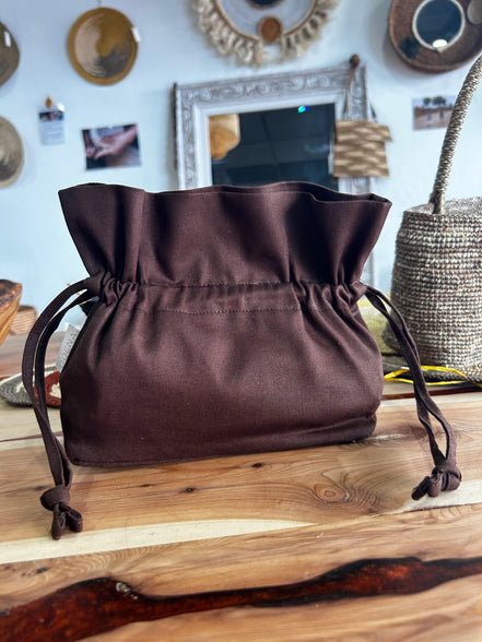 Romero raffia handbag