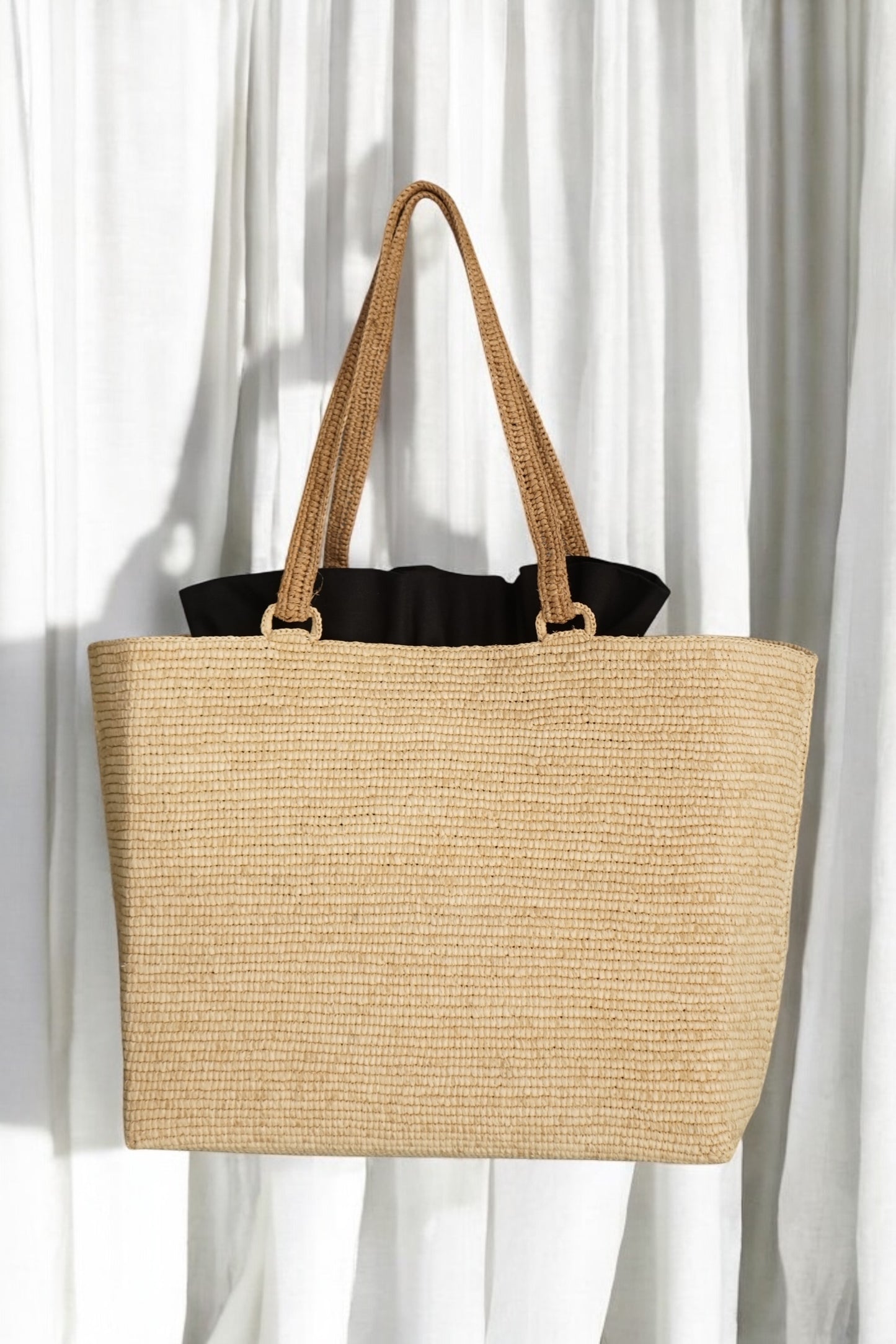 Large Antsira raffia bag