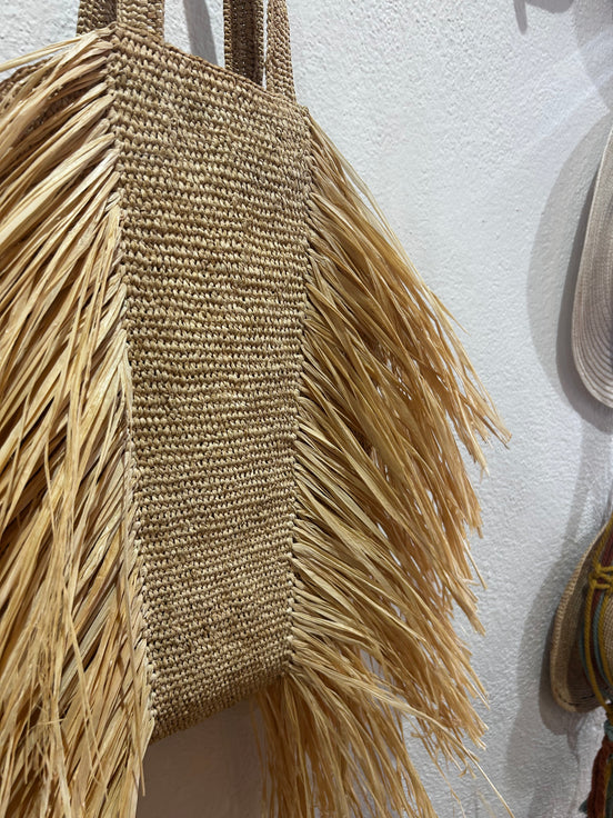 Spirit grand sac fourre-tout en raphia
