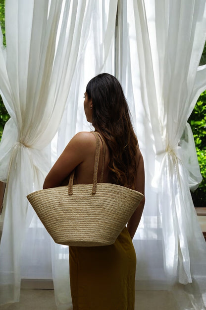 Medium Onja raffia bag