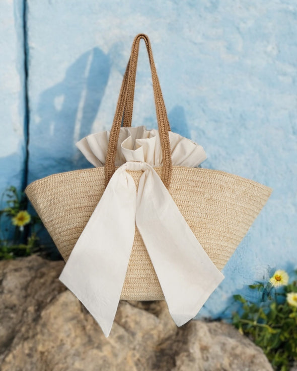 Moyen Onja sac en raphia