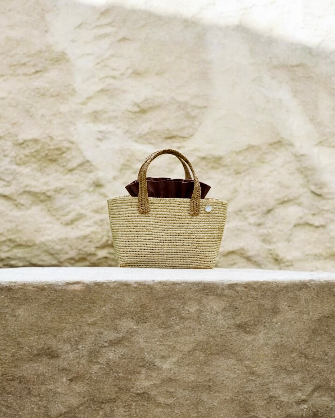 Small Antsira raffia bag