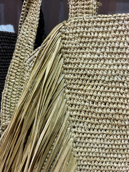 Spirit grand sac fourre-tout en raphia