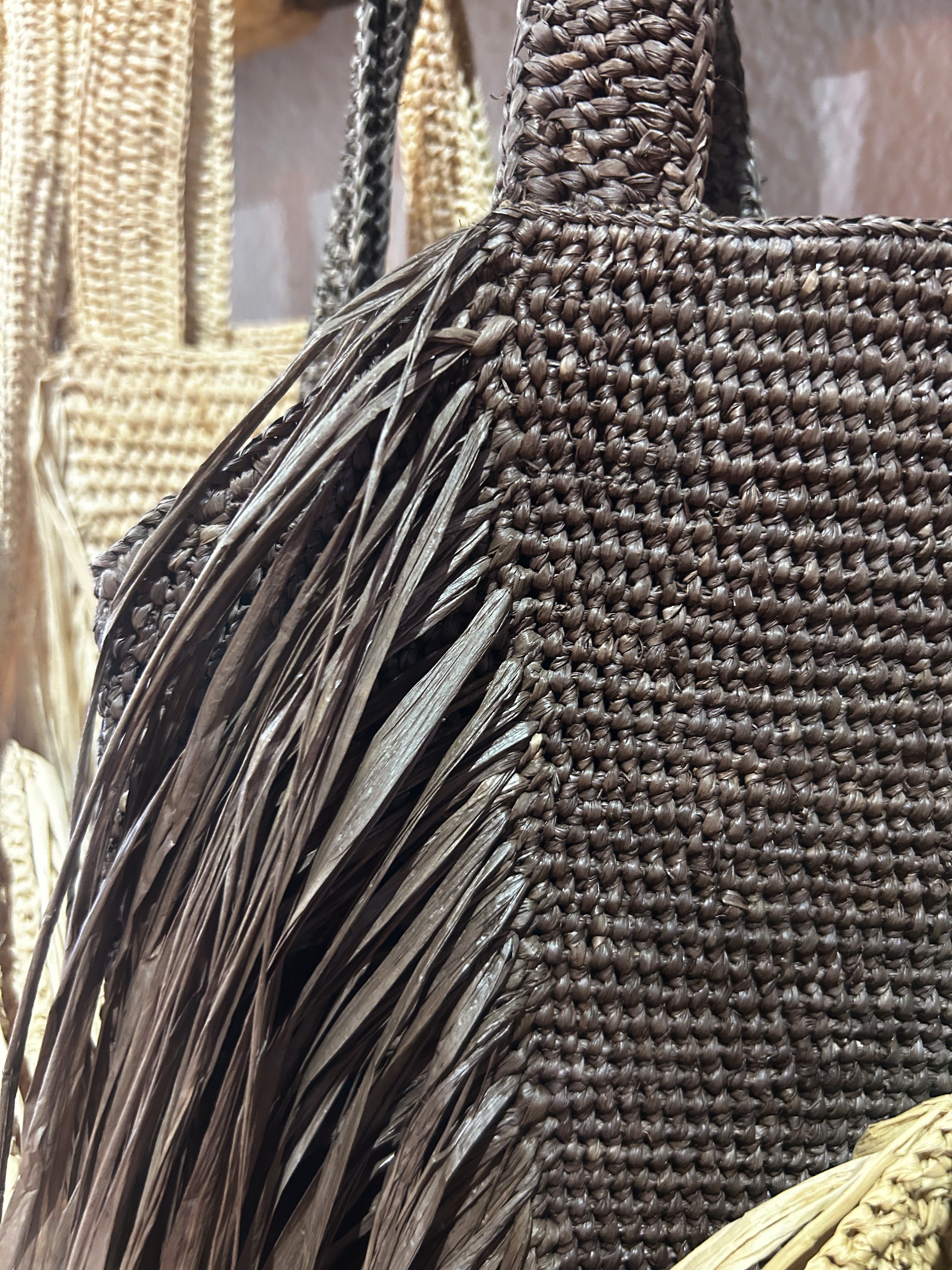 Spirit grand sac fourre-tout en raphia