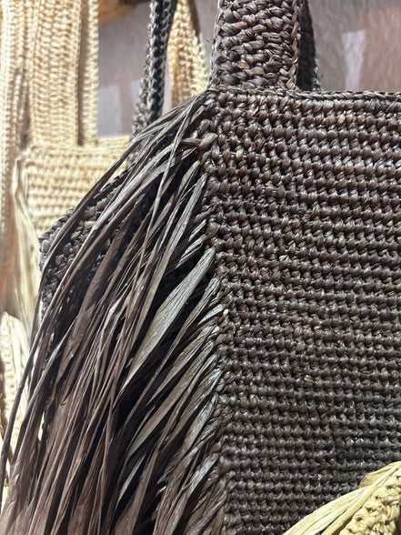 Spirit grand sac fourre-tout en raphia