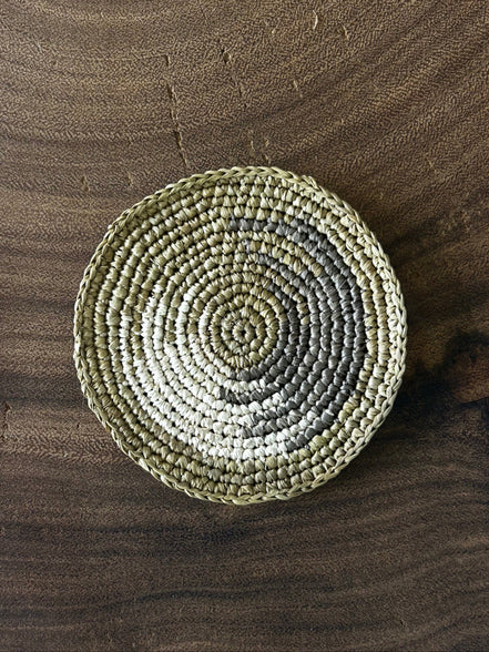 Vision raffia coaster